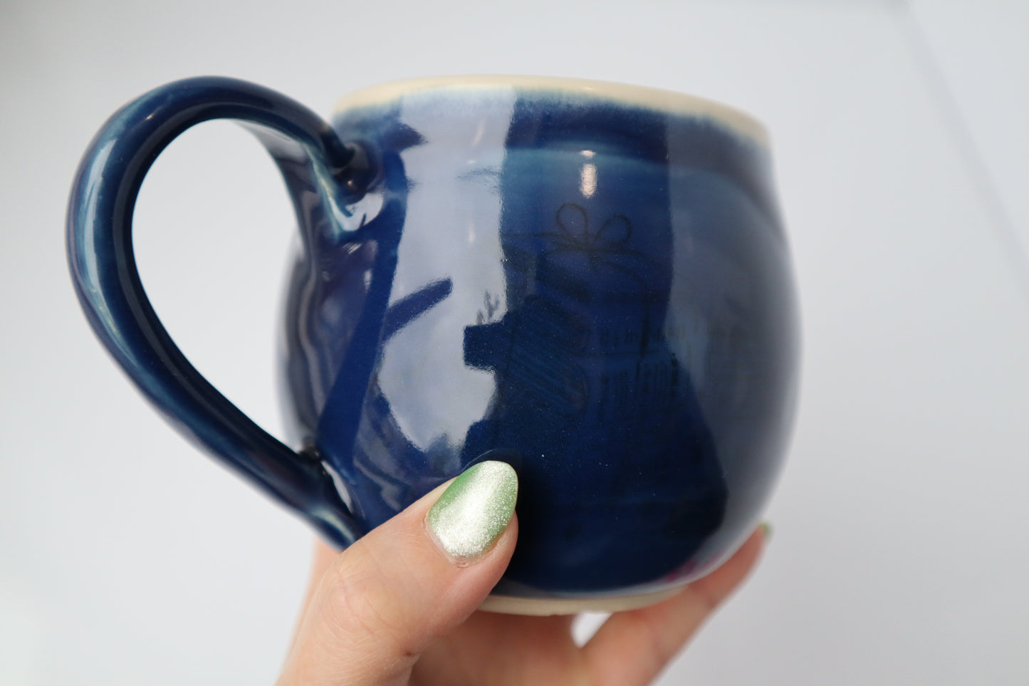 Blue Book Lover's Mug