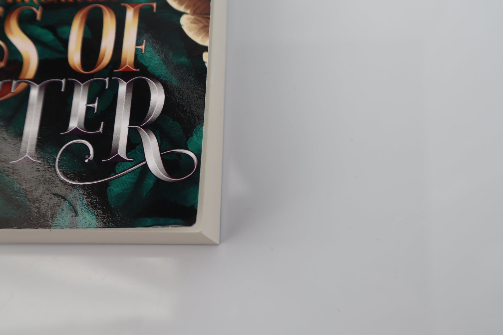 Corner of the book that it slightly damaged.