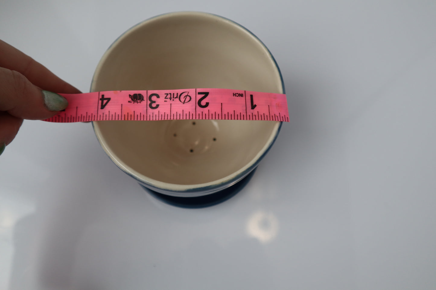 Small Blue Book Lovers Planter