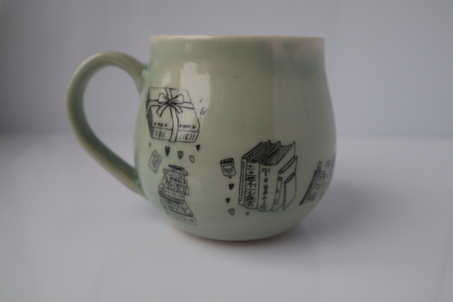 Green Book Lover's Mug