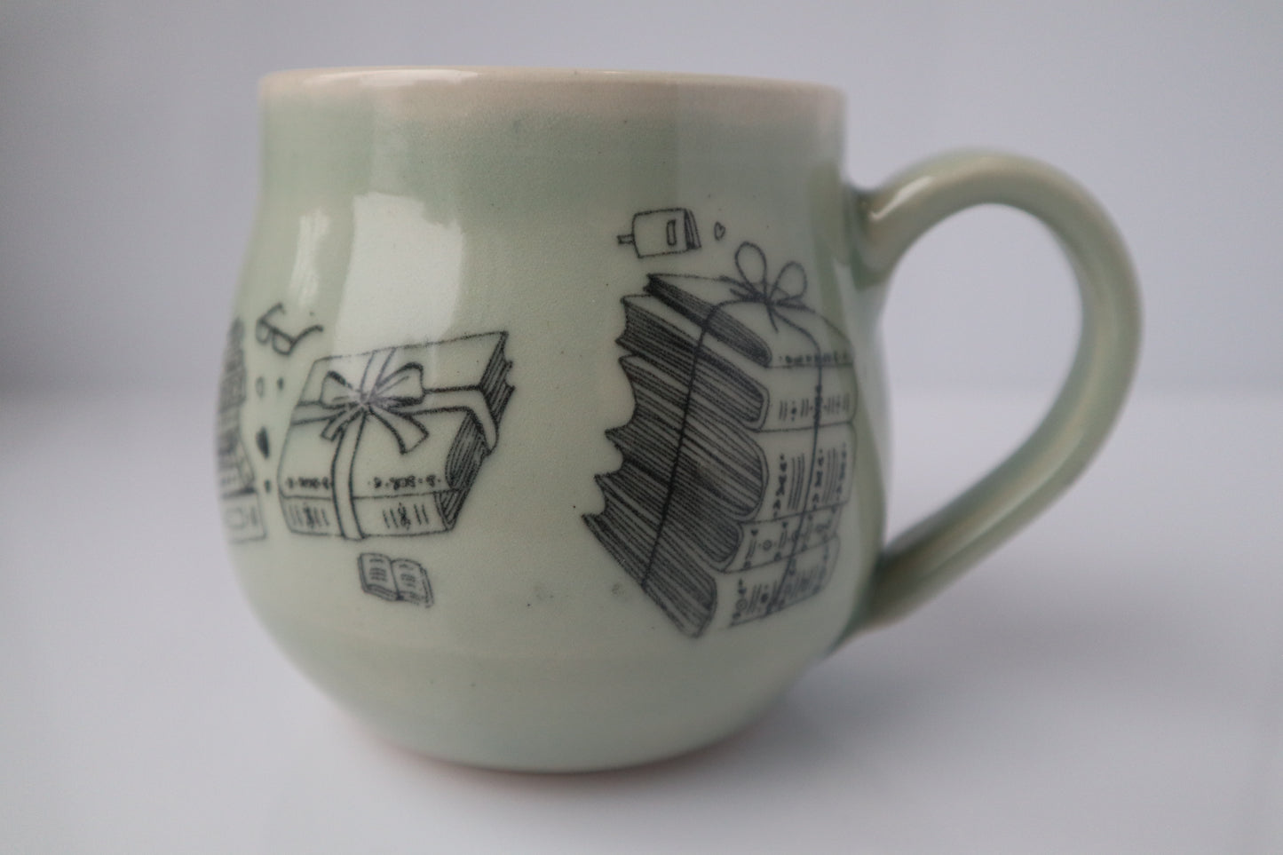 Green Book Lover's Mug