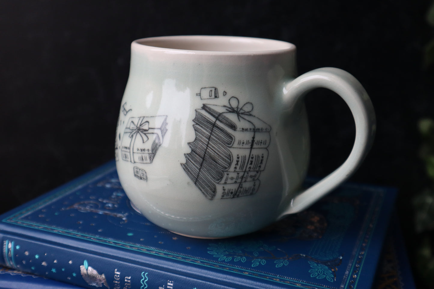 Green Book Lover's Mug