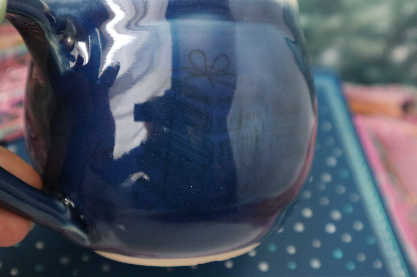 Blue Book Lover's Mug